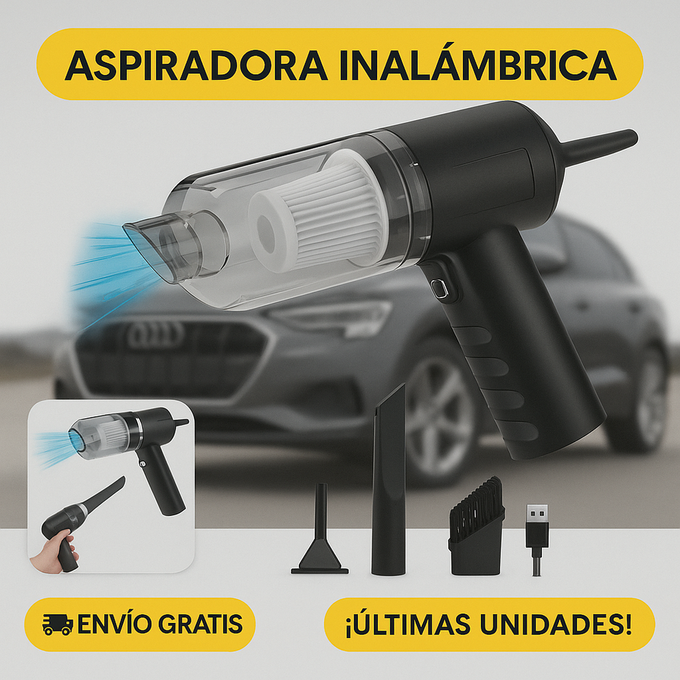 ProCar 360™ – Limpieza, Inflado y Potencia