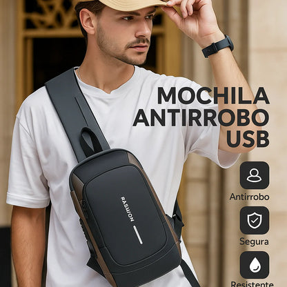 SmartShield® - Mochila Urbana Antirrobo USB