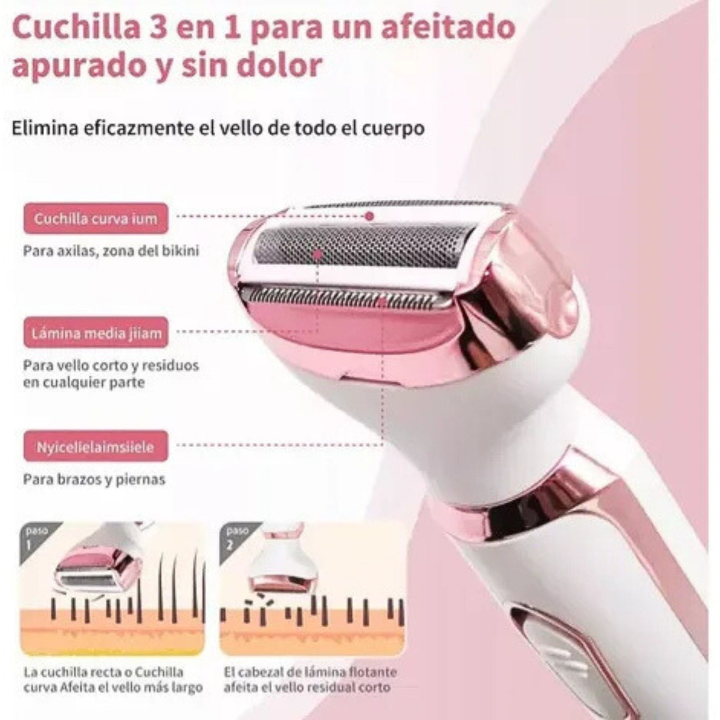Depimax® Depiladora 4 en 1 Profesional