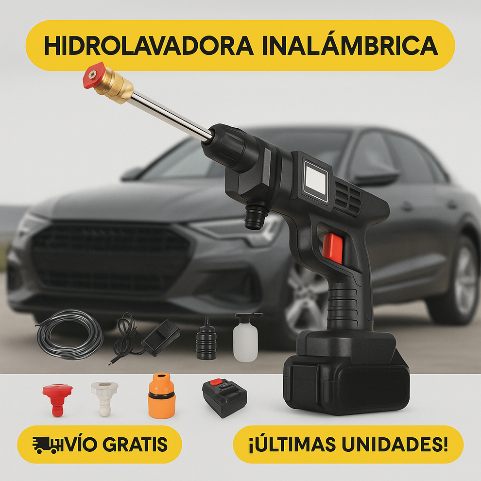 ProCar 360™ – Limpieza, Inflado y Potencia