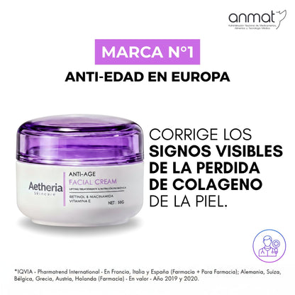 Aetheria Skincare™ | Crema facial Anti-Age