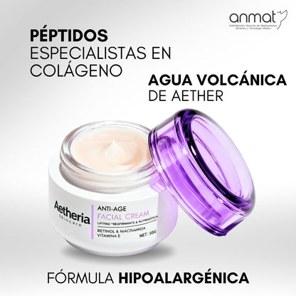 Aetheria Skincare™ | Crema facial Anti-Age